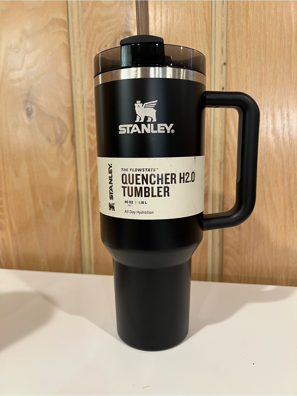 Stanley Quencher H2.0 Tumbler - Black Glow 40oz